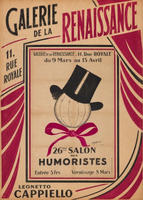 Leonetto Cappiello 26Ème Salon Des Humoristes No3 - Póster