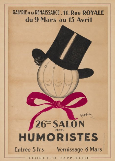 Leonetto Cappiello 26Ème Salon Des Humoristes No4 - Póster