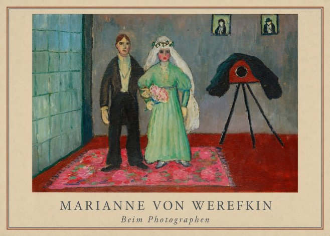 Marianne von Werefkin Beim Photographen No5 - Póster
