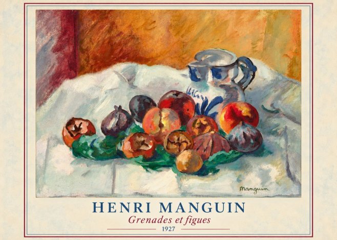 Henri Manguin Grenades Et Figues No3 - Póster