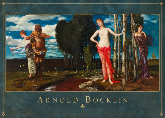 Arnold Böcklin Spring Evening No2 - Póster