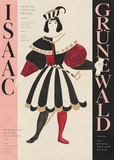 Isaac Grünewald Costume Design XI No4 - Póster