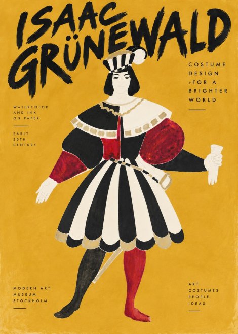 Isaac Grünewald Costume Design XI No6 - Póster
