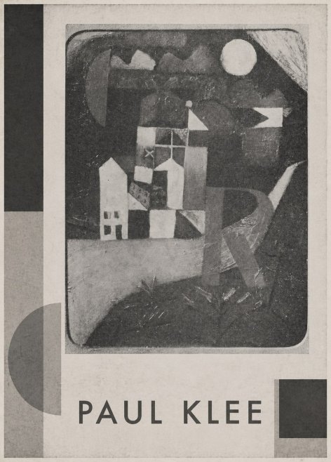 Paul Klee Village in the Mountains No3 - Póster
