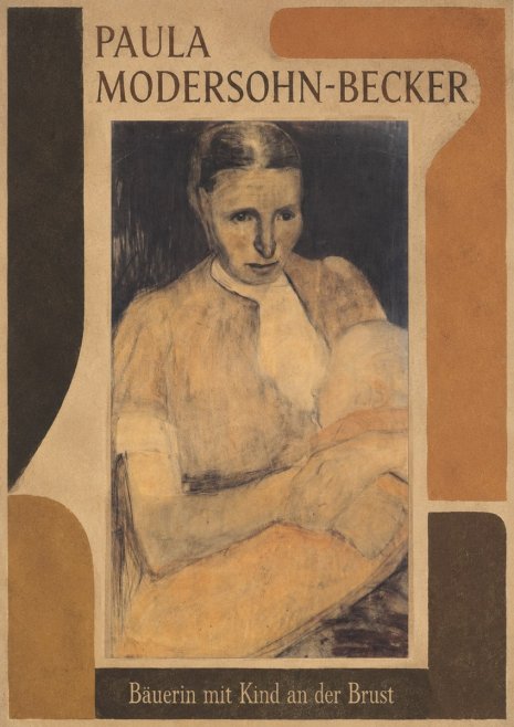Paula Modersohn-Becker Bäuerin Mit Kind an Der Brust No2 - Póster