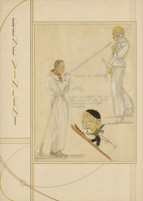 René Vincent Ttailleur-chemisier-couturier No4 - Póster