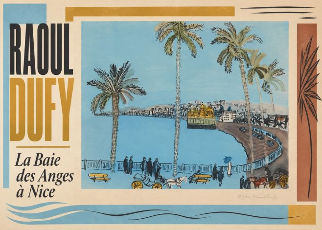 Raoul Dufy La Baie Des Anges À Nice No3 - Póster