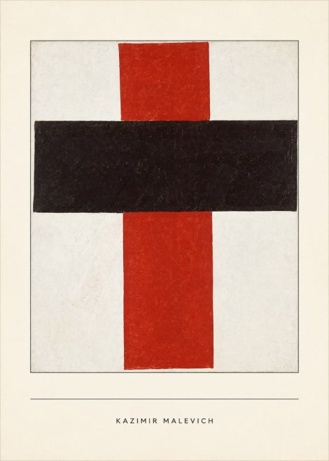 Kazimir Malevich Suprematist Composition I No3 - Póster