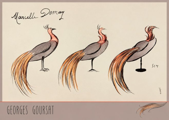 Georges Goursat Marcelle Demay No2 - Póster