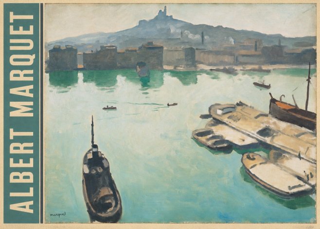 Albert Marquet Port of Marseille No2 - Póster