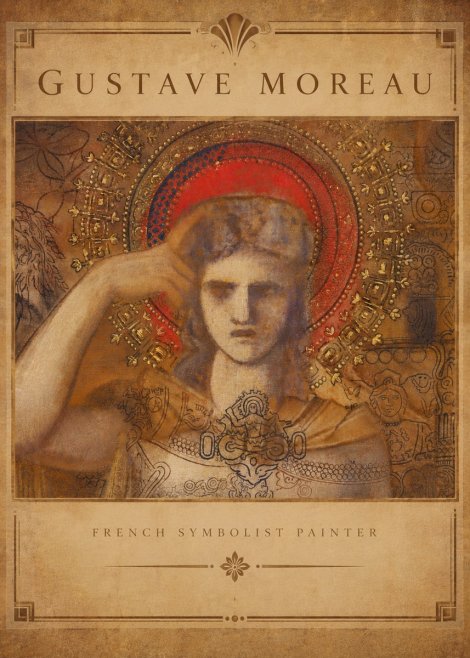 Gustave Moreau L'apparition II No5 - Póster