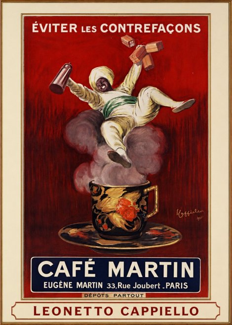 Leonetto Cappiello Café Martin No5 - Póster