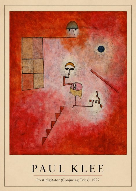 Paul Klee Prestidigitator (Conjuring Trick), 1927 No3 - Póster