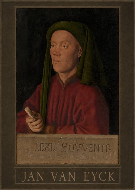 Jan van Eyck Léal Souvenir No1 - Póster