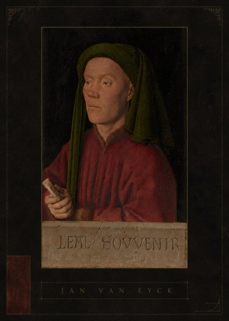 Jan van Eyck Léal Souvenir No4 - Póster