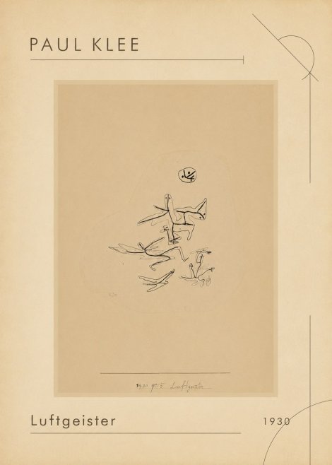 Paul Klee Luftgeister No1 - Póster
