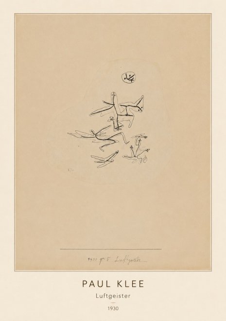 Paul Klee Luftgeister No3 - Póster