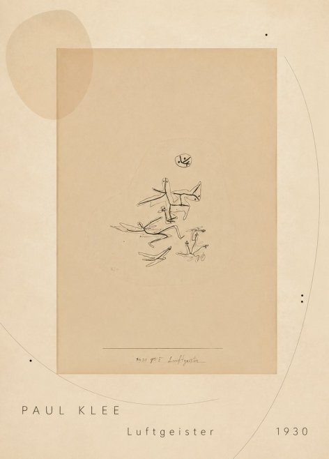 Paul Klee Luftgeister No5 - Póster