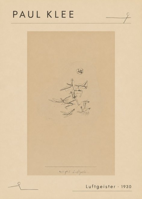 Paul Klee Luftgeister No6 - Póster
