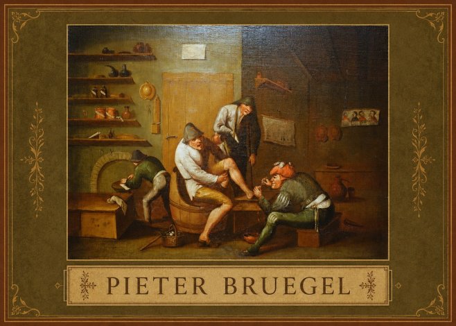Pieter Bruegel The Foot Operation No1 - Póster