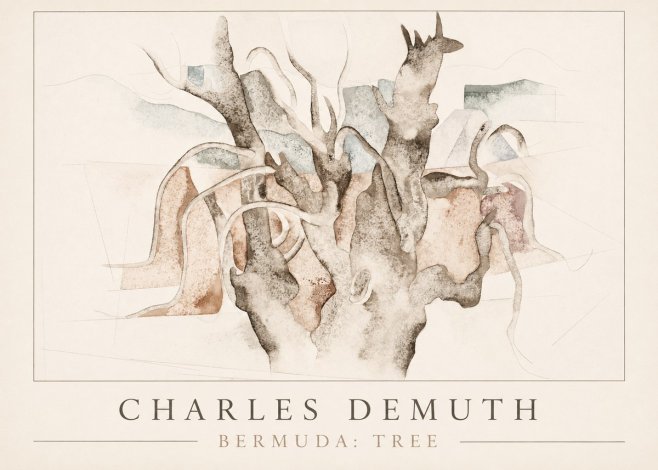 Charles Demuth Bermuda: Tree No1 - Póster