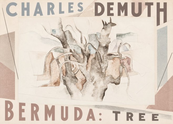 Charles Demuth Bermuda: Tree No3 - Póster