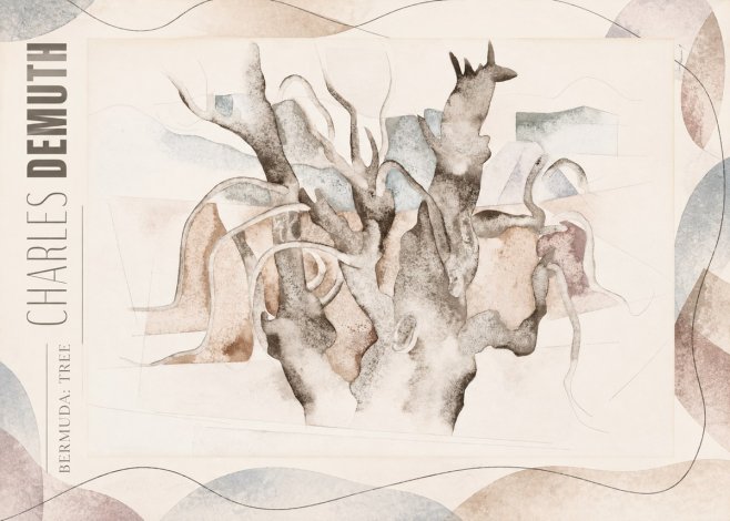 Charles Demuth Bermuda: Tree No4 - Póster