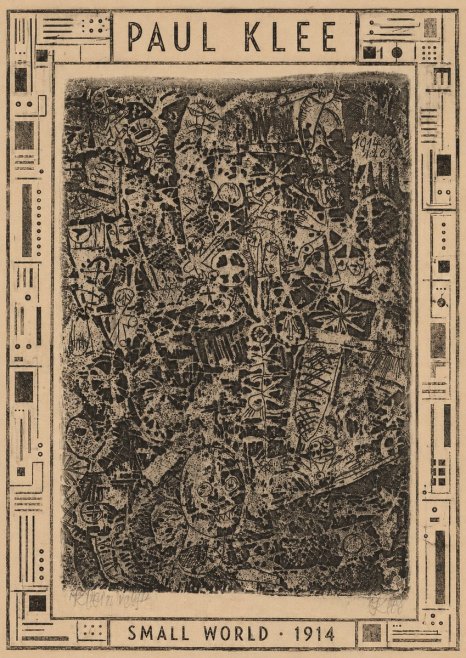 Paul Klee Small World No3 - Póster