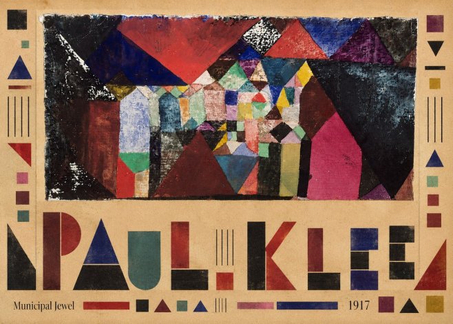 Paul Klee Municipal Jewel No5 - Póster