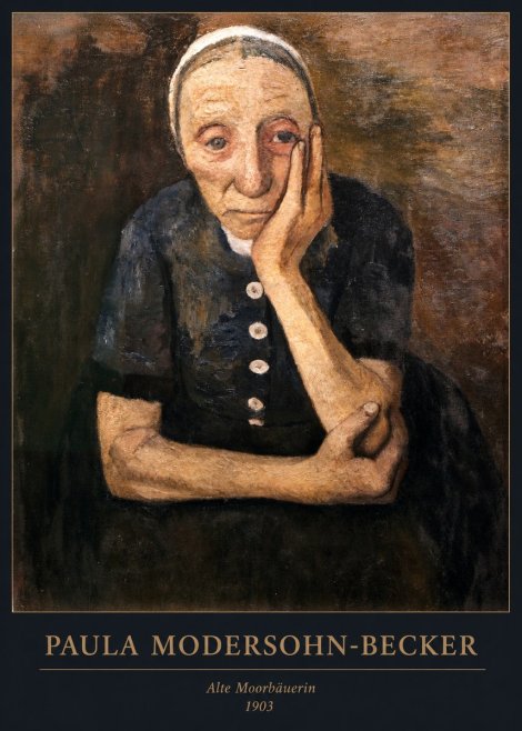 Paula Modersohn-Becker Alte Moorbäuerin No6 - Póster