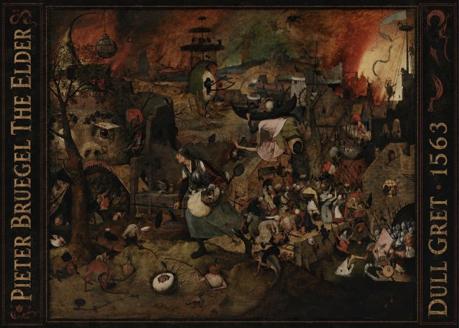 Pieter Bruegel Dull Gret III No5 - Póster