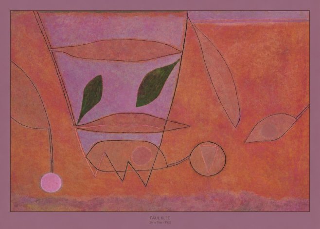 Paul Klee Ohne Titel II No6 - Póster