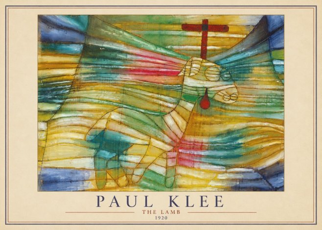 Paul Klee The Lamb No1 - Póster