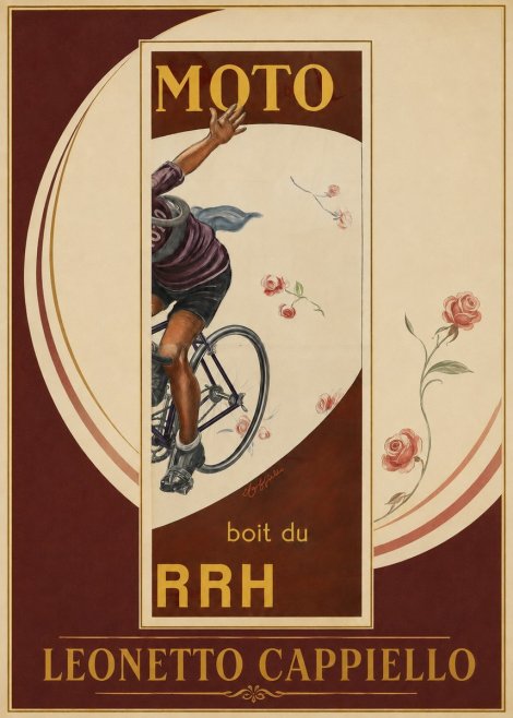 Leonetto Cappiello Moto Rrh No2 - Póster