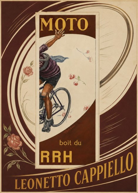 Leonetto Cappiello Moto Rrh No3 - Póster
