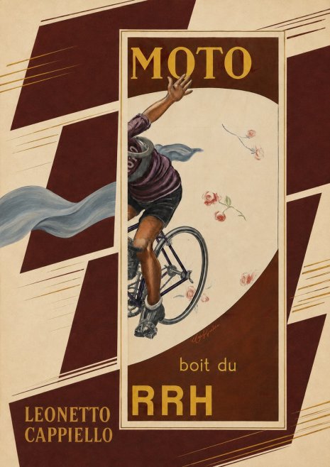Leonetto Cappiello Moto Rrh No6 - Póster