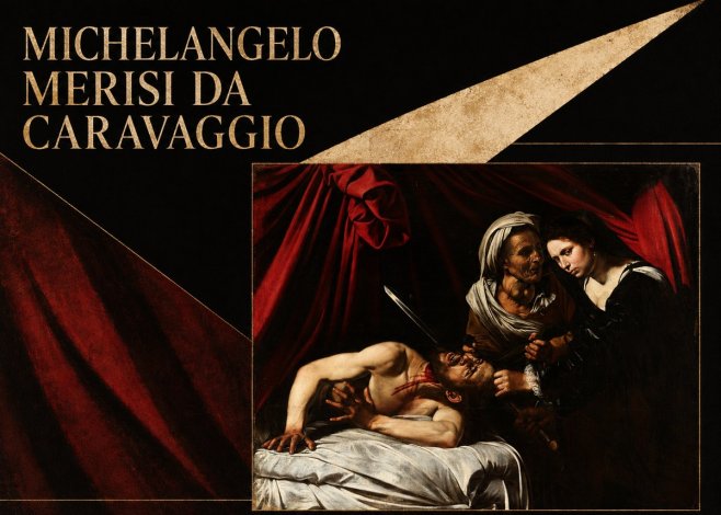 Michelangelo Merisi da Caravaggio Judith Beheading Holofernes III No6 - Póster