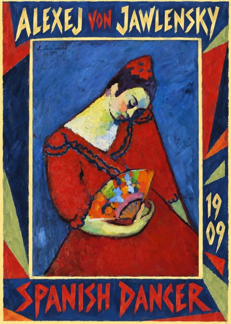 Alexej von Jawlensky Spanish Dancer No1 - Póster