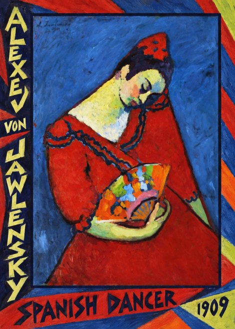 Alexej von Jawlensky Spanish Dancer No4 - Póster
