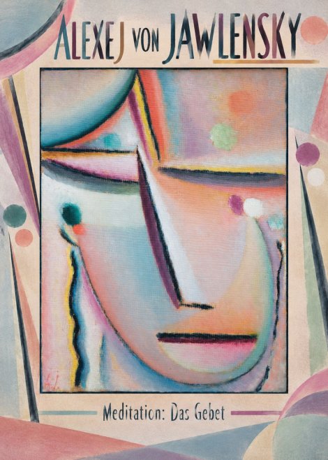 Alexej von Jawlensky Meditation: Das Gebet No5 - Póster