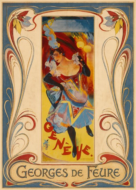 Georges de Feure Genève No1 - Póster