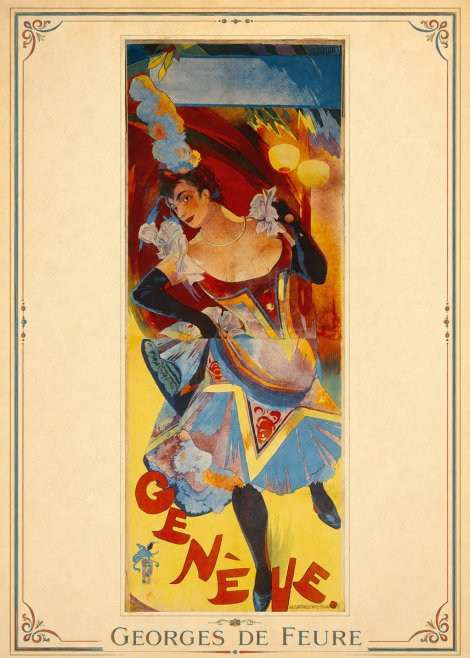 Georges de Feure Genève No3 - Póster