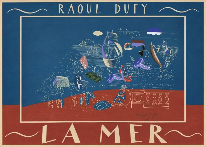 Raoul Dufy La Mer No3 - Póster