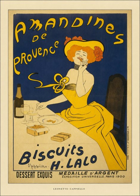 Leonetto Cappiello Amandines De Provence Biscuits H. Lalo III No6 - Póster