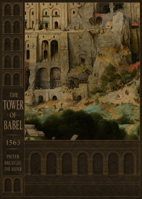 Pieter Bruegel The Tower of Babel XVII No4 - Póster