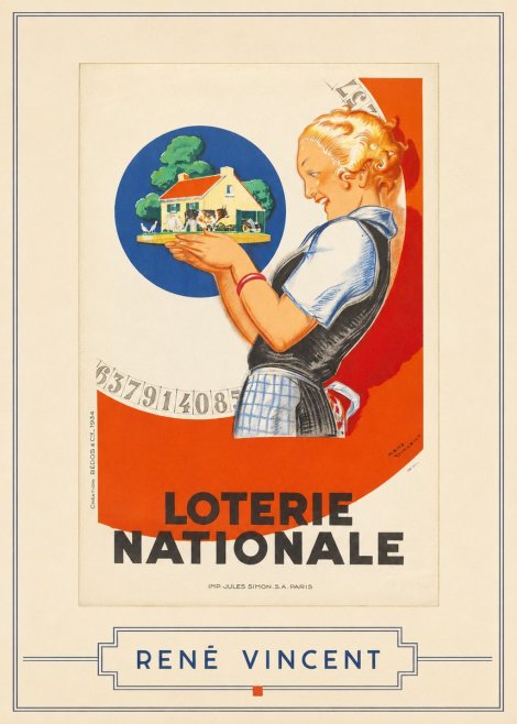 René Vincent Lotterie Nationale No2 - Póster