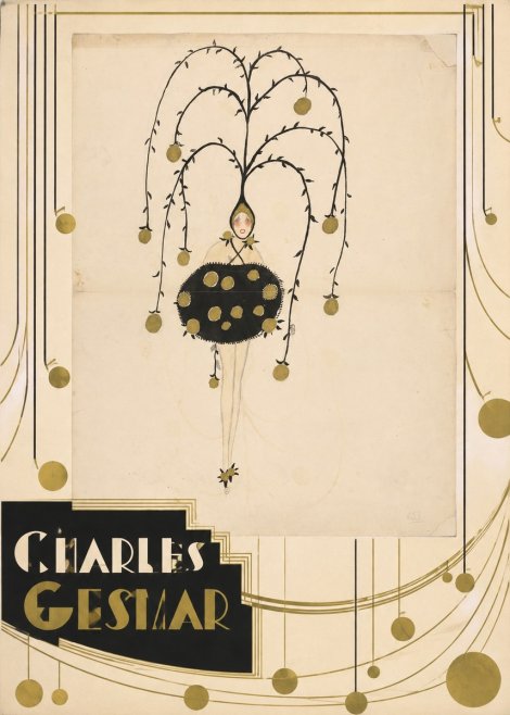 Charles Gesmar Figure with Hanging Orbs No6 - Póster