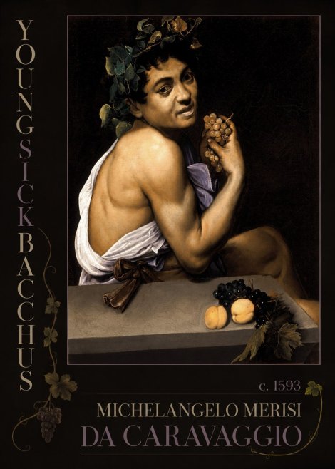 Michelangelo Merisi da Caravaggio Young Sick Bacchus No2 - Póster