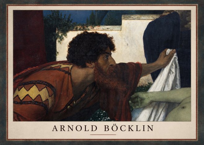 Arnold Böcklin Compianto Sul Cristo Morto No4 - Póster