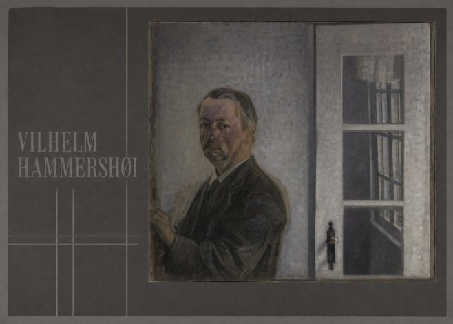 Vilhelm Hammershøi Self-portrait II No3 - Póster